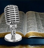 Bible and Microphone